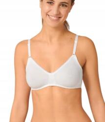 Sloggi Női Melltartó Fehér Puha, Hátul Cipzárral 75C J5C (10007642)