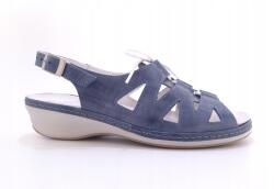 Suave Kék bőr szandál állítható szélességgel Suave 711040 méret 38 (711040)