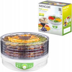 Sencor SFD 2105WH élelmiszer szárító, 5 tálca, 33cm átmérő, 250W (SFD 2105WH)