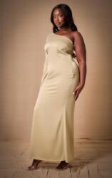 Prettylittlething FC15106 Prettylittlething Szatén Ruha Maxi Egyvállas (47) 46