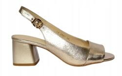 anis Kényelmes bőr szandál Anis 2357 arany színű, 36-os méret (2357)