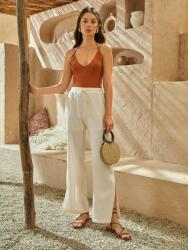 Shein LC92202 Shein Hasított Szárú Nadrág Gumis Derékkal (41) L