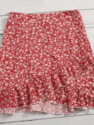 Shein LC42306 Shein Mini Szoknya Virágos Fodros Mintával (48) 152