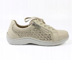 Caprice Bézs női bőr sneaker félcipő Caprice 23554-42 r39 (23554-42)