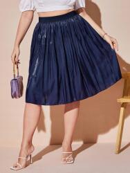 Shein EC25201 Shein Térd Alá Érő Fényes Szoknya Gumis Derékkal (22) 46