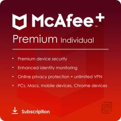 McAfee McAfee+ Premium Individual Security (1 Year) (MPP31MNRURFYD)