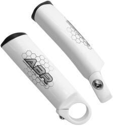 ABR Hammer 6 kerékpár kormányvég - 110 mm fehér ABR Bicikli alkatrészek Kerékpár alkatrészek Kerékpár kormányok