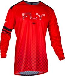 FLY RACING Rayce Gyerek hosszú ujjú kerékpáros mez - piros FLY RACING Bicikli alkatrészek Kerékpáros ruházat Kerékpáros mezek