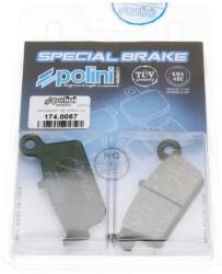 Polini organikus fékbetét - Kymco Curio, Fever ZX I + II, KB50, Top Boy Polini Futómű és fék alkatrészek Fékbetét (tárcsafék)