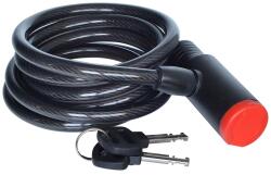 V BIKE spirál kulcsos kerékpárzár - 180 cm V BIKE Bicikli alkatrészek Kerékpáros kiegészítők Biciklizárak