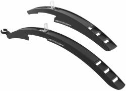 POLISPORT Mississipi 26'/27, 5 sárvédő szett, fekete POLISPORT Bicikli alkatrészek Kerékpáros kiegészítők Kerékpár sárvédők