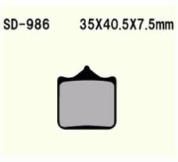 Wesrah VD-986 fékbetét Wesrah Futómű és fék alkatrészek Fékbetét (tárcsafék)