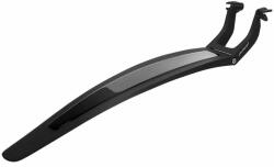 POLISPORT Hátsó sárvédő S-Mud hosszú fekete POLISPORT Bicikli alkatrészek Kerékpáros kiegészítők Kerékpár sárvédők