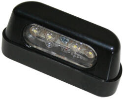 HIGHSIDER okos LED rendszámtábla világítás, fekete ABS HIGHSIDER Elektronika Világítás Rendszámtábla világítás