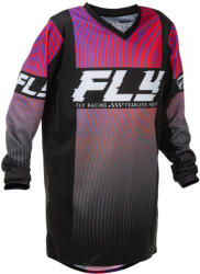 FLY RACING F-16 Youth mez - fekete / piros / lila FLY RACING Bicikli alkatrészek Kerékpáros ruházat Kerékpáros mezek