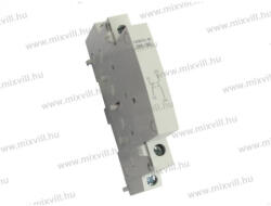 XBS LNMCA-M 1NO+1NC 230V AC, 5A (AC12), segédérintkező NM-IS kontaktorokhoz, 1 záró + 1 nyitó