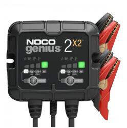NOCO Genius Redresor acumulatori 6V 12V 2A, incarca 2 acumulatori, NocoGenius 2x2, RSGA0113232 (RSGA0113232)