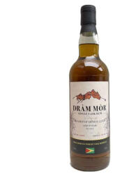  Drám Mór Fiji Cask No. #22 2014 8 éves Rum (0, 7L 62%)