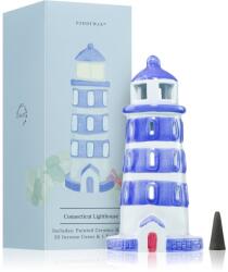 Paddywax Painted Ceramic House Connecticut Lighthouse ajándékszett