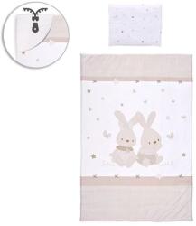 Lorelli 5 részes ágynemű garnitúra - Édes nyuszi bézs (3800166115276)