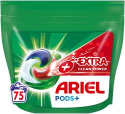 Ariel PODS+ Extra Clean Power kapszula mosószer, 75 mosás
