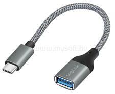LogiLink USB 3.2 Gen1 Type-C adapter, C/M-USB-A/F, OTG, alumínium, 0, 15 m (LOGILINK_CU0106) (LOGILINK_CU0106)