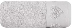 Eurofirany Kamila díszes törölköző Ezüst 70x140 cm (HS418619)