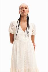 Desigual DESIGUAL, V-nyakú midiruha, Fehér, M (24SWVW05-1001-M)
