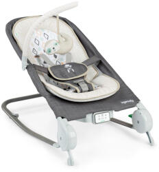 Ingenuity Rezgő masszázs pihenőszék dallamokkal Happy Belly Rock-to-Bounce - Parker 0hó+ 9kg-ig (16853-2)