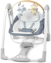 Ingenuity Átalakítható hinta dallamokkal Swing 'n Go Chambray 0hó+ 9kg-ig (16925-1)