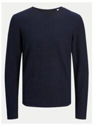 JACK & JONES Férfi pulóver, Jack and Jones, 304514333, Biopamut/Pamut, 2XL INTL, Kék (0000304514333_XXL)