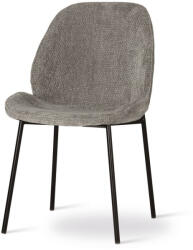 ATREVE TREND Kárpitozott Szék Szürke Szövet Fekete Lábakkal (TRENCHXXGEYBCKI)