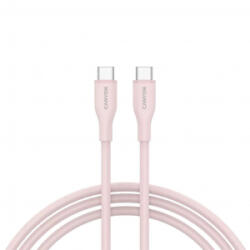 CANYON USB-C - USB-C kábel 60W 1m rózsaszín (CNS-CC60SC10PS) (CNS-CC60SC10PS)