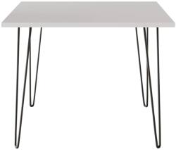  HAIRPIN asztal 90 x 90 cm konyhába, nappaliba, étkezőbe, szürke