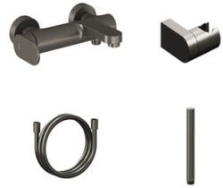 RAVAK Kád csaptelep Ravak Eleganta zuhanyszettel együtt 150 mm csiszolt grafit X07S136 (X07S136)