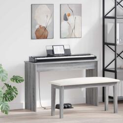 vidaXL Стойка за клавиатура Сив Сонома 100 x 32 x 64 см (899500)