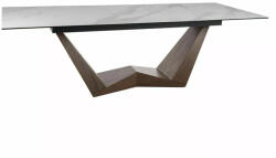 SIGNAL MEBLE Bonucci Statuario Venato Bővíthető Kerámia Étkezőasztal Márvány Fehér