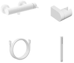 RAVAK Zuhany csaptelep Ravak Espirit zuhanyszettel együtt 150 mm fehér matt X07S129 (X07S129)