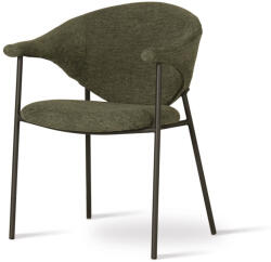  NOTI Forgó Kárpitozott Szék Palackzöld Szövettel Fekete Lábakkal (NOTICHXXBGNBCKI)