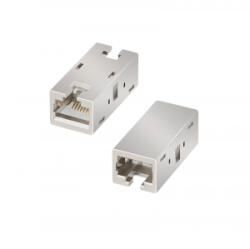 LogiLink RJ45 csatlakozó Cat. 6A 10G, 360 teljesen árnyékolt, ipari használatra alkalmas (NP0067) (NP0067) - aqua