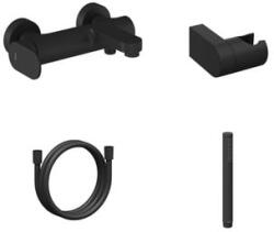 RAVAK Kád csaptelep Ravak Eleganta zuhanyszettel együtt 150 mm fekete X07S135 (X07S135)