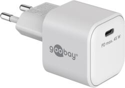 Goobay 65332 USB-C Hálózati Töltő - 45W, Fehér