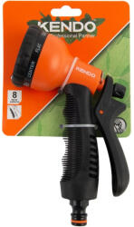 KENDO állítható locsolópisztoly 8 funkciós TPR-SOFT No. 60653 200101-4713 (200101-4713)