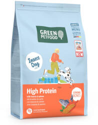 Green Petfood 3kg Green Petfood InsectDog High Protein rovarok & lazac száraz kutyatáp