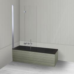 Oltens Készlet egyenes kád Oltens Langfoss 10003300, zuhanyparaván Oltens Sela 23202100 (18002300)