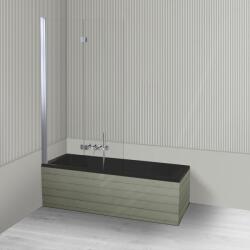 Oltens Készlet egyenes kád Oltens Langfoss 10002300, zuhanyparaván Oltens Sela 23202100 (18001300)