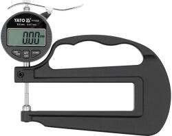TOYA Digitális vastagságmérő 0 - 12, 7 mm / 0, 001 mm (YT-72322)