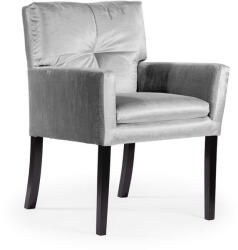 ATREVE Havana Bársony Karfás Szék - Fa Lábak (HAVACHSTGR1XXXP)