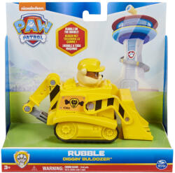 Spin Master Patrula Catelusilor Vehicul De Baza Rubble (6064450_20137507) - ejuniorul Figurina