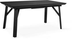 ATREVE VICTUS Kihúzható MDF Étkezőasztal Fekete Márvány 160/200